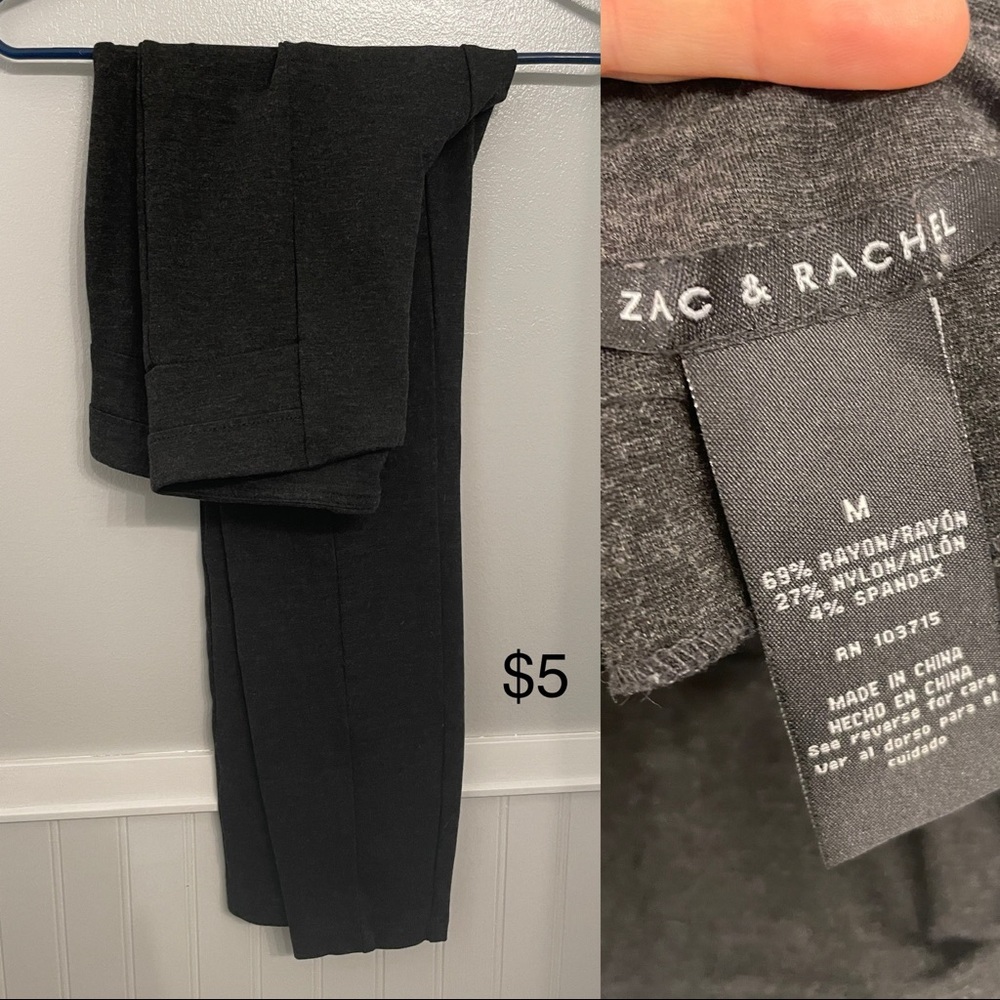 Closet clean-out, Zac & Rachel heavy leggings